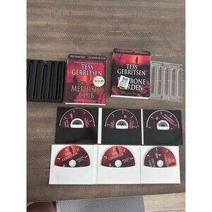 Tess Gerritsen Audiobook CD Lot Mephisto Club Bone Garden Abridged Complete
